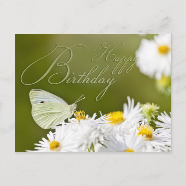 Grattis på födelsedagen vykort (Framsida)