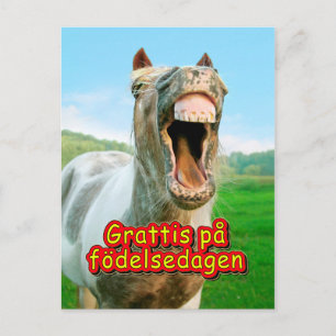 Grattis på födelsedagen vykort