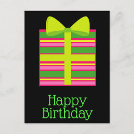 Grattis på födelsedagen vykort