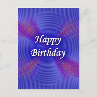 Grattis på födelsedagen vykort