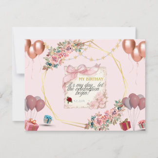 Grattis på födelsedagen  vykort