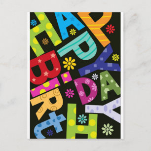 grattis på födelsedagen vykort