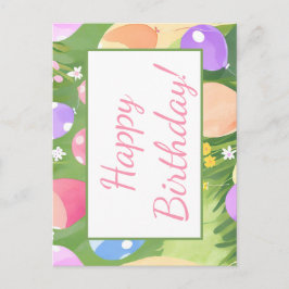 Grattis på födelsedagen! vykort