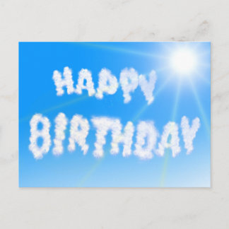 Grattis på födelsedagen vykort