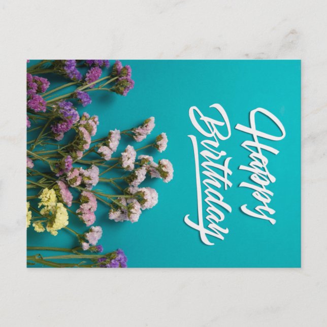 GRATTIS PÅ FÖDELSEDAGEN VYKORT (Framsida)