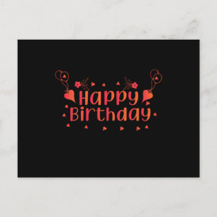 Grattis på födelsedagen. vykort