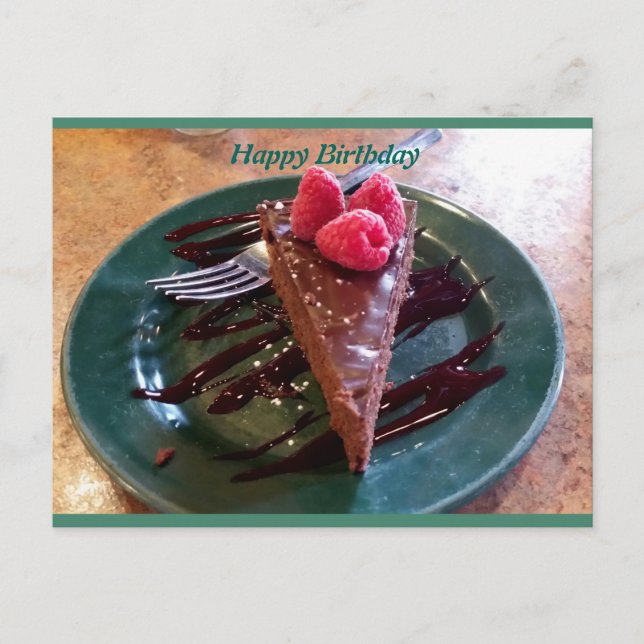 Grattis på födelsedagen vykort (Framsida)