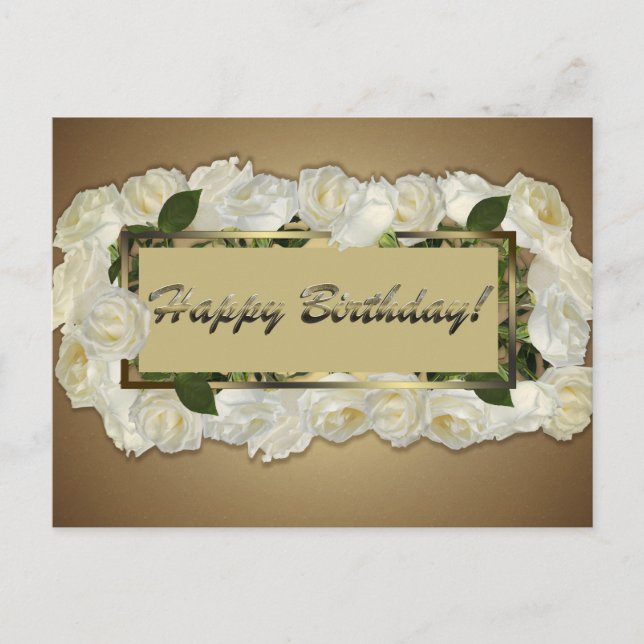 Grattis på födelsedagen! vykort (Framsida)