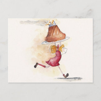 Grattis på födelsedagen vykort