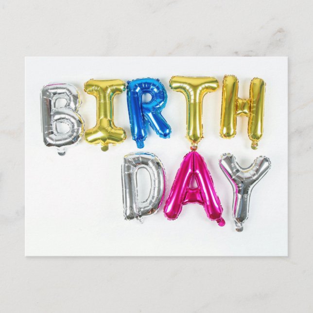 GRATTIS PÅ FÖDELSEDAGEN VYKORT (Framsida)