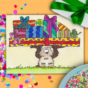 GRATTIS PÅ FÖDELSEDAGEN vykort av Nicole Janes