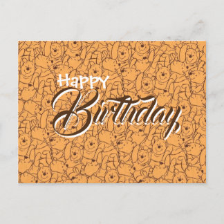 grattis på födelsedagen vykort Wenny the pooh