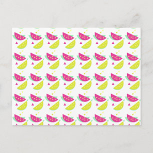 Grattis på födelsedagen Watermelon Lemonade Vykort