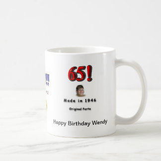 Grattis på födelsedagen Wendy Kaffemugg