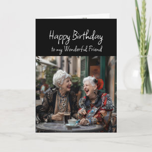 Grattis på födelsedagen Wonderful Friend Kort