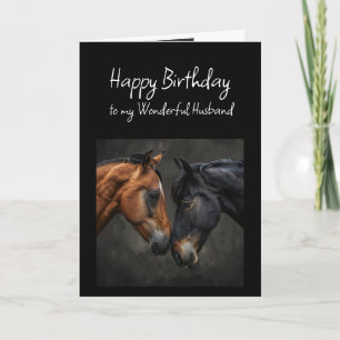 Grattis på födelsedagen Wonderful Make Horses Kort