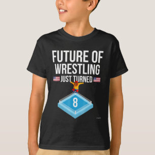 Grattis på födelsedagen Wrestling Birthday Loely G T Shirt