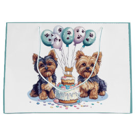 Grattis på födelsedagen Yorkie Hund