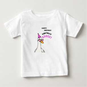 Grattis på födelsedagen You Fånig Goose T Shirt