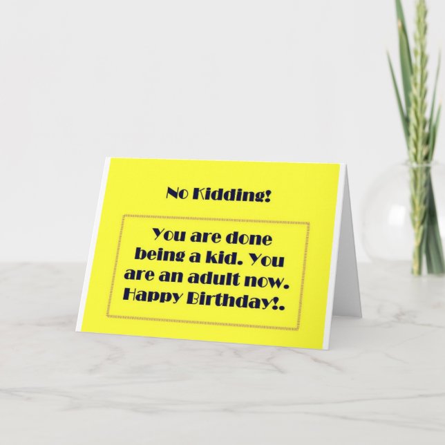 GRATTIS PÅ FÖDELSEDAGEN YOUNG VUXEN TITTA UT KORT (Framsida)