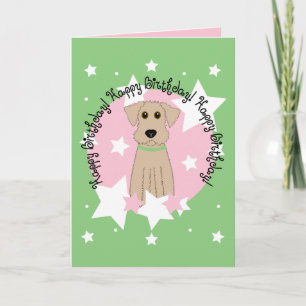 Grattis på födelsedagenAiredaleTerrier Kort