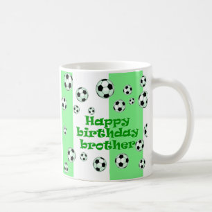 Grattis på födelsedagenbroder kaffemugg