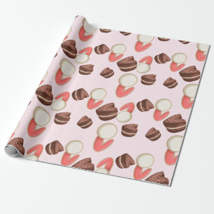 Grattis på födelsedagenchoklader & sötsaker presentpapper