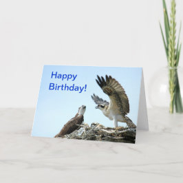 Grattis på födelsedagenfiskgjuseflapping påskyndar kort