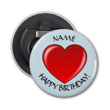 Grattis på födelsedagenflaskaöppnare