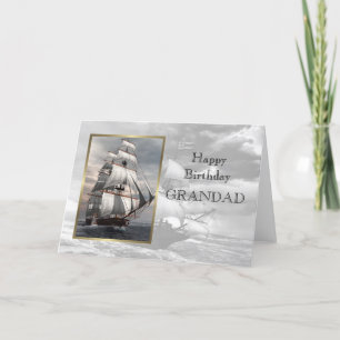 Grattis på födelsedagenGrandad Kort