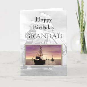 Grattis på födelsedagenGrandad Kort