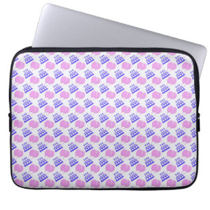 Grattis på födelsedagenhelgdagmönster laptop fodral