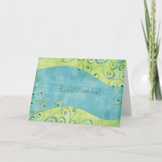 Grattis på födelsedagenkort kort