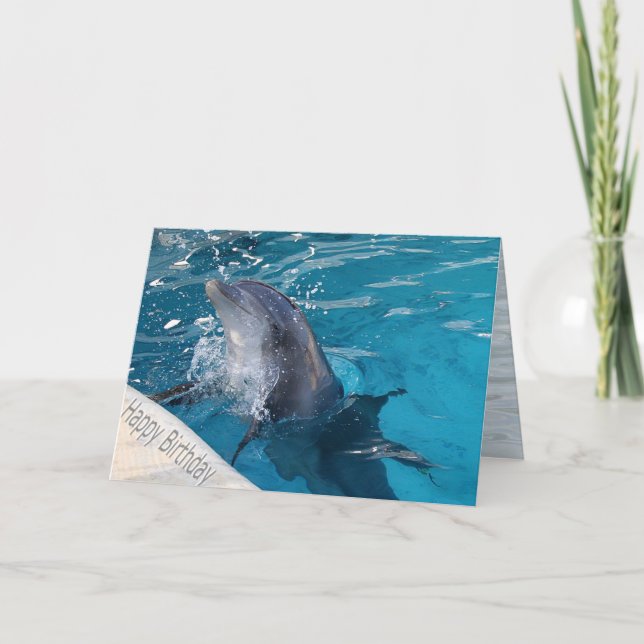 Grattis på födelsedagenkort kort (Framsida)