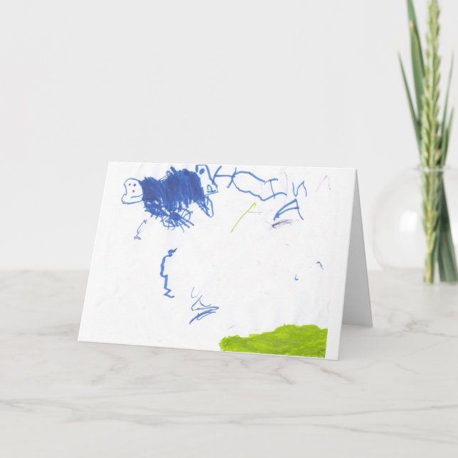 Grattis på födelsedagenkort vid åriga 4 kort (Framsida)