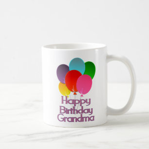 Grattis på födelsedagenmormor kaffemugg