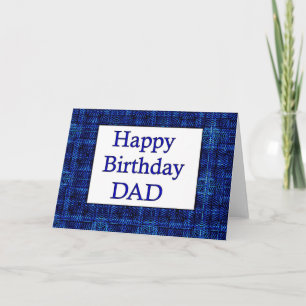 Grattis på födelsedagenPAPPA Kort