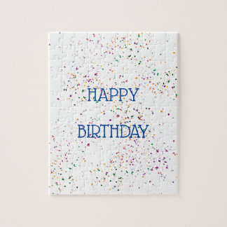 Grattis på födelsedagenpussel pussel