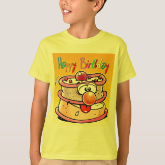 Grattis på födelsedagentårta t-shirt