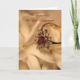 Grattis på förlovningen kort