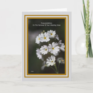 Grattis på förnyelsen av er äktenskapslöfte kort