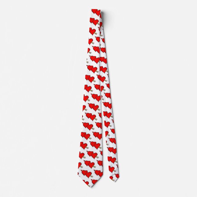 Grattis på hjärtans dag Hearts Slips (Framsida)