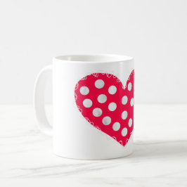 Grattis på hjärtans dag kaffemugg