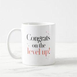 Grattis på Level Up Kaffemugg