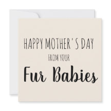 Grattis på mors dag från era småbarn