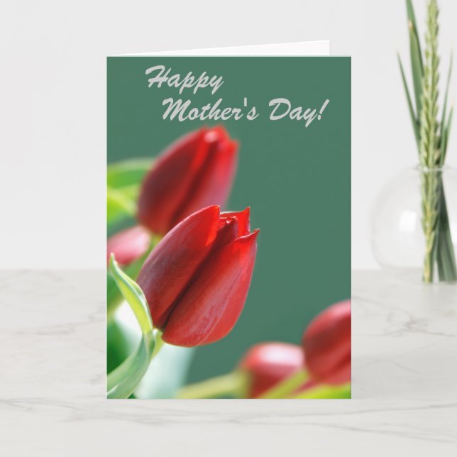 Grattis på Mors Dag Kort (Framsida)