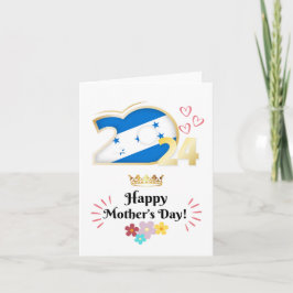 Grattis på mors dag Kort "Honduras"