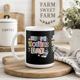 Grattis på mors dag mamma uppskattning kaffemugg