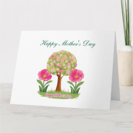 Grattis på mors dag, Nature Design Kort