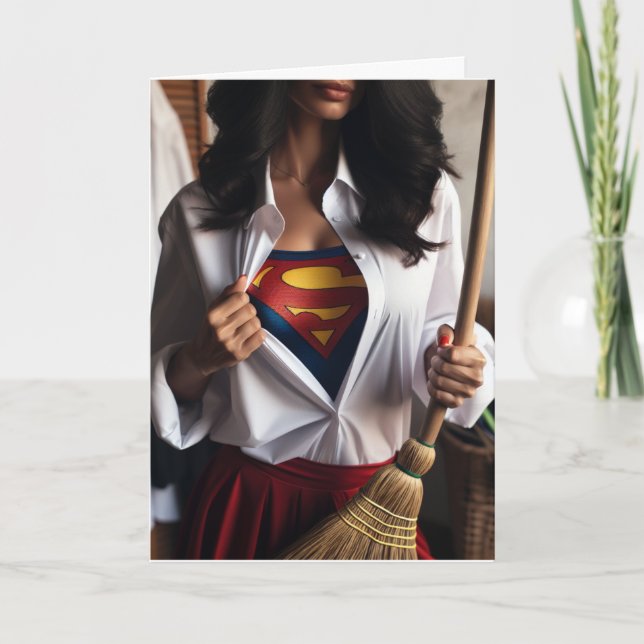 Grattis på mors dag | Sarksatisk rolig  Kort (Framsida)